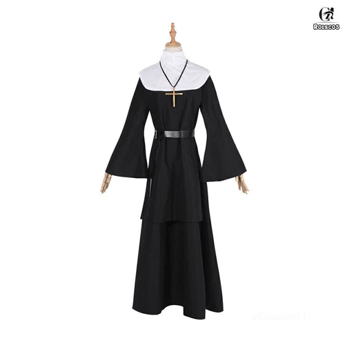 Halloween Die Nonne Valak Cosplay Kostüm The Conjuring 2 Kostüm Party Outfit - Bild 7 von 16