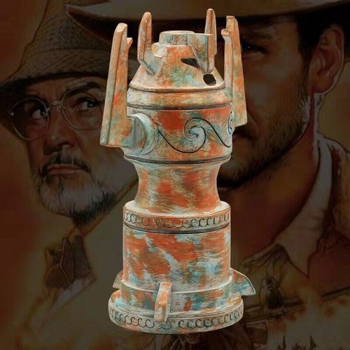 Replica Raiders of the Lost Ark Indiana Jones idol Cosplay Prop Resin Ornament - Picture 3 of 5
