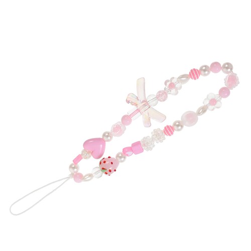 Mobile Phone Ornaments Valentine's Day Lanyard Beaded - 第 10/12 張圖片
