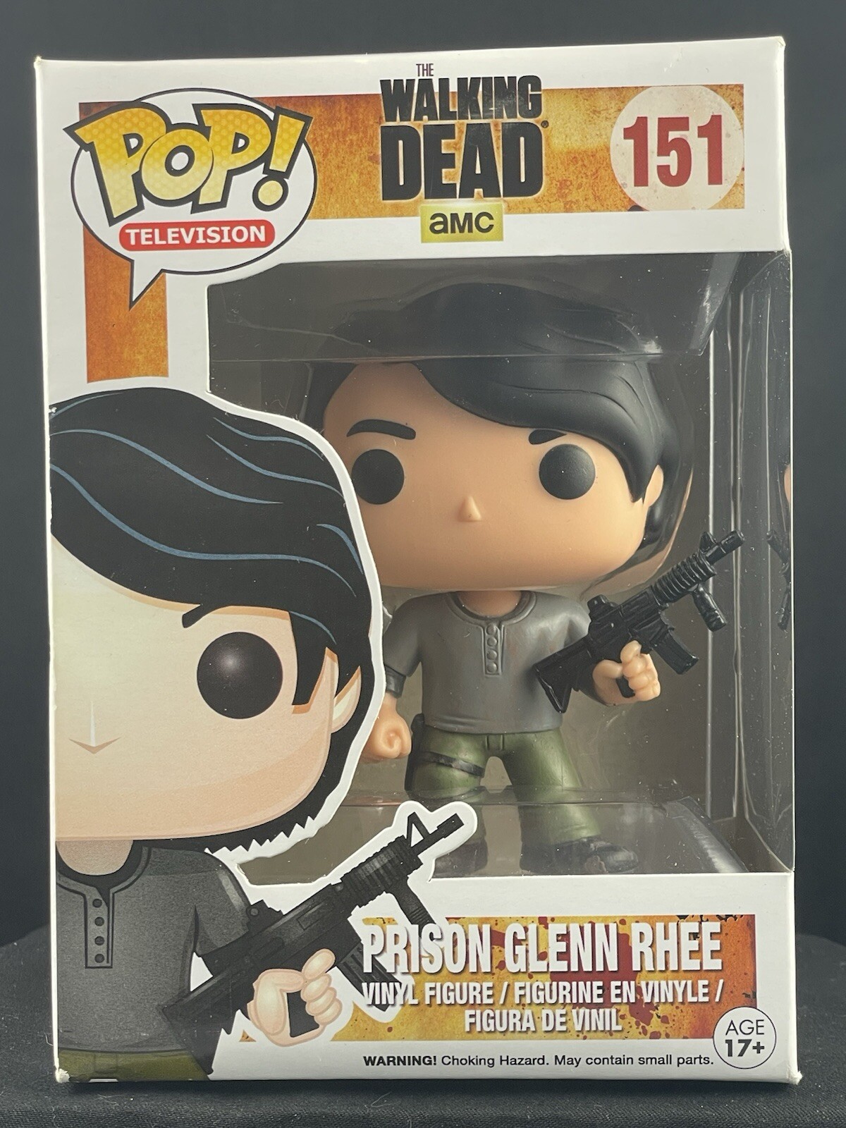 Funko Pop! Vinyl: The Walking Dead - Glenn Rhee #151 W Protector