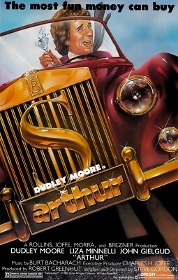 Arthur - movie poster (b) - 11 x 17 inches - Dudley Moore | eBay