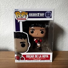 Funko Pop! Boxeo: Figura Vinilo Golden Boy Oscar De La Hoya #02