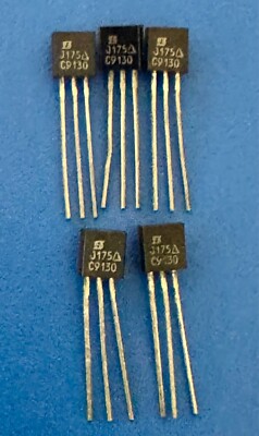 J175  [5pcs]  transistor  Siliconix  TO-92  (you get 5 pcs.)