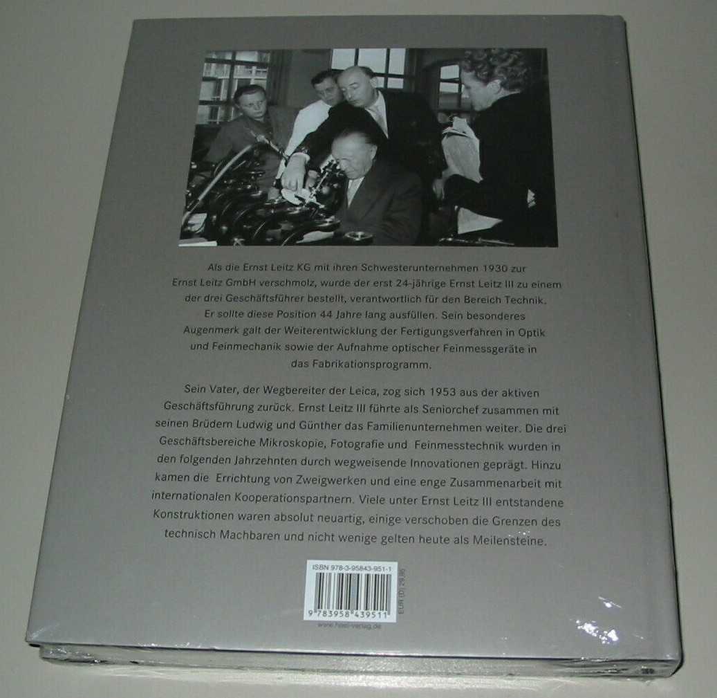 Thumbnail - Kühn-leitz: Ernst Leitz Iii, Die Leica Stets Blick Buch /