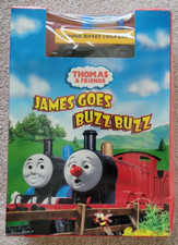 Thomas  Friends "James Goes Buzz Buzz" DVD set w/ bonus wooden train sealed 