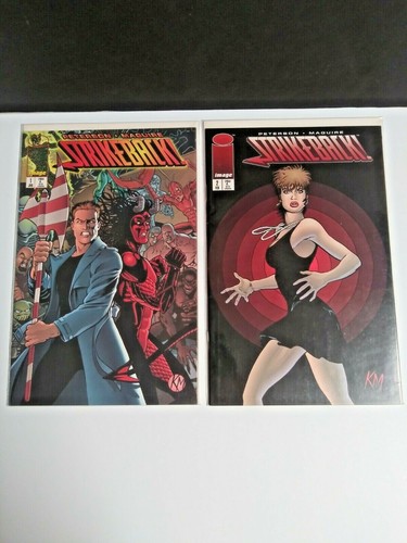 Strikeback #1 & #2 Comic Book Lot 1996 Image Comics NM (2 Books) - Picture 2 of 3