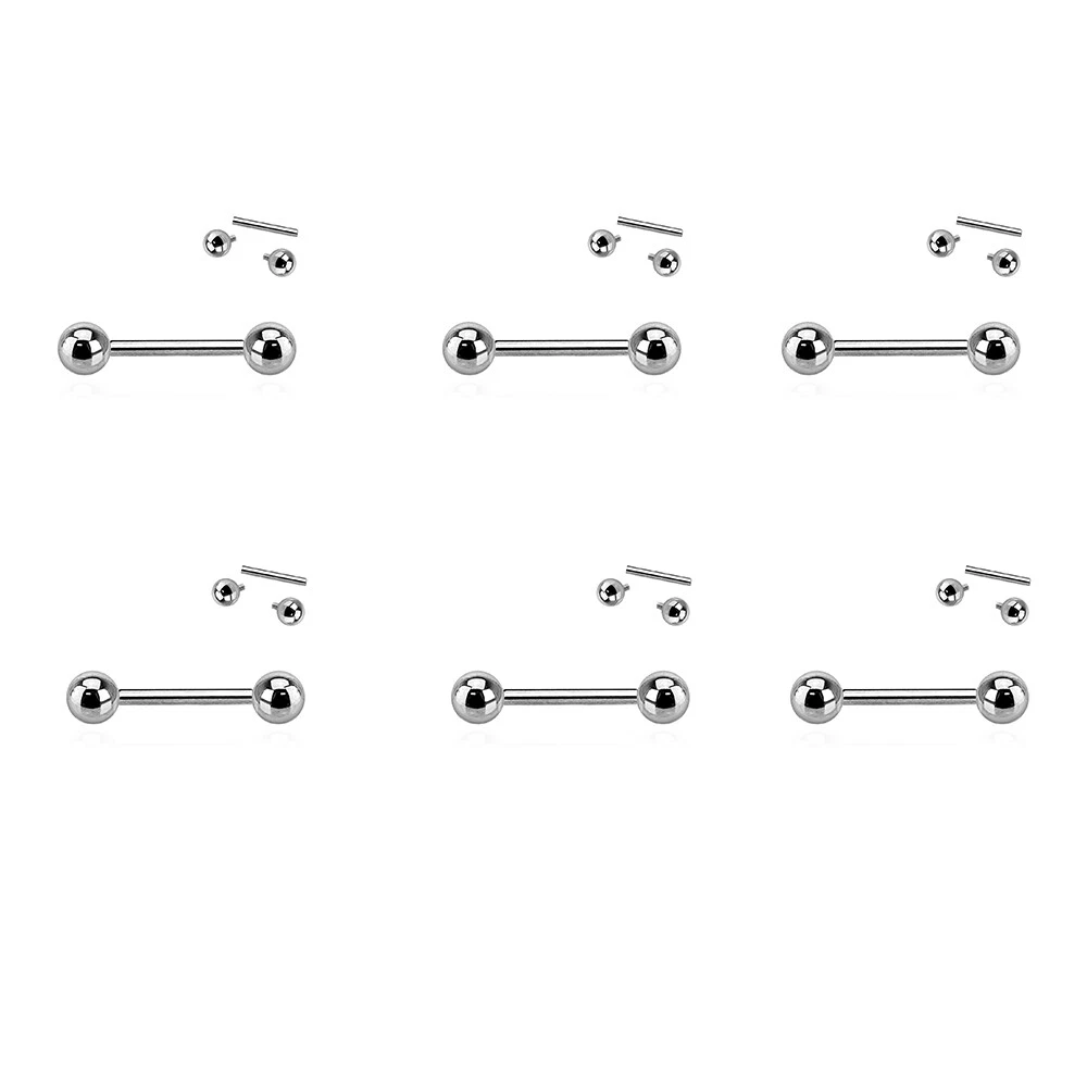 Internally threaded barbell deals