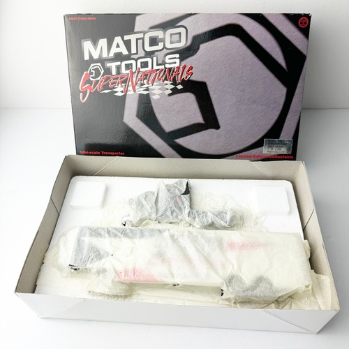 Matco Tools Supernationals 1997 Hauler 1 Of 3,000 Original Box NHRA Opening Door - Picture 11 of 15