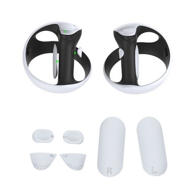 Anti-Slip Gamepad Grip Button Silicone Pads Protective Mat Kit for PS VR2