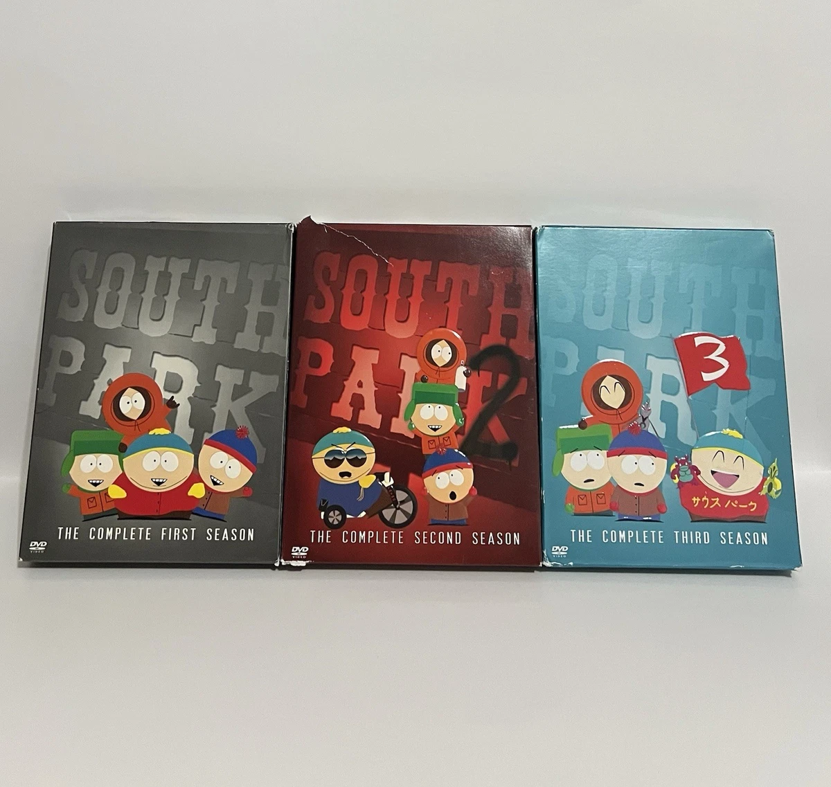 South Park 3 Season DVDs for sale | eBay