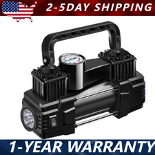 Car Tire Inflator Electric Pump Air Compressor Auto Heavy Duty Portable 12V US