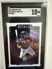 2021 Panini Donruss Optic #M21- Mythical Ronald Acuña Jr. 