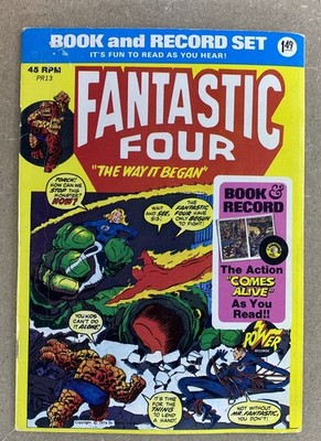 Fantastic Four Power Records Book and Record Set (1974) - ''The Way It Began''