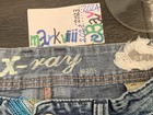 X-RAY JEANS XRAY Men’s 38 PURPLE Vintage Studded Embroidered Distressed — photo 6