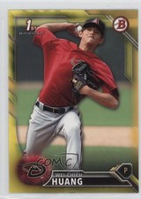 2016 Bowman Prospects Yellow Wei-Chieh Huang #BP11 1tr