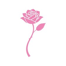Rose Flower Vinyl Decal Car Window Laptop Sticker Rose Flower Vinyl Decal Car Window Laptop Sticker