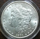 US 1901-O Morgan Dollar  **