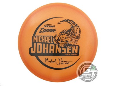 USED Discraft [JOHANSEN] Metallic Z Comet 178g Orange Midrange Golf Disc