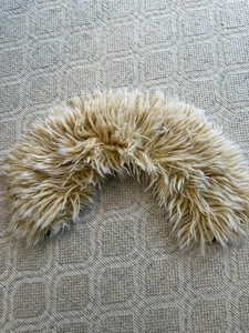 Crewcuts Faux Fur Collar Accessory Detachable / Chic !! From Maas Belgium