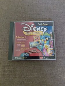 Print Artist Disney Print Creations Collection I PC CD ROM