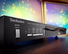 TECHNICS SH-8045 Vintage Stereo Graphic Equalizer