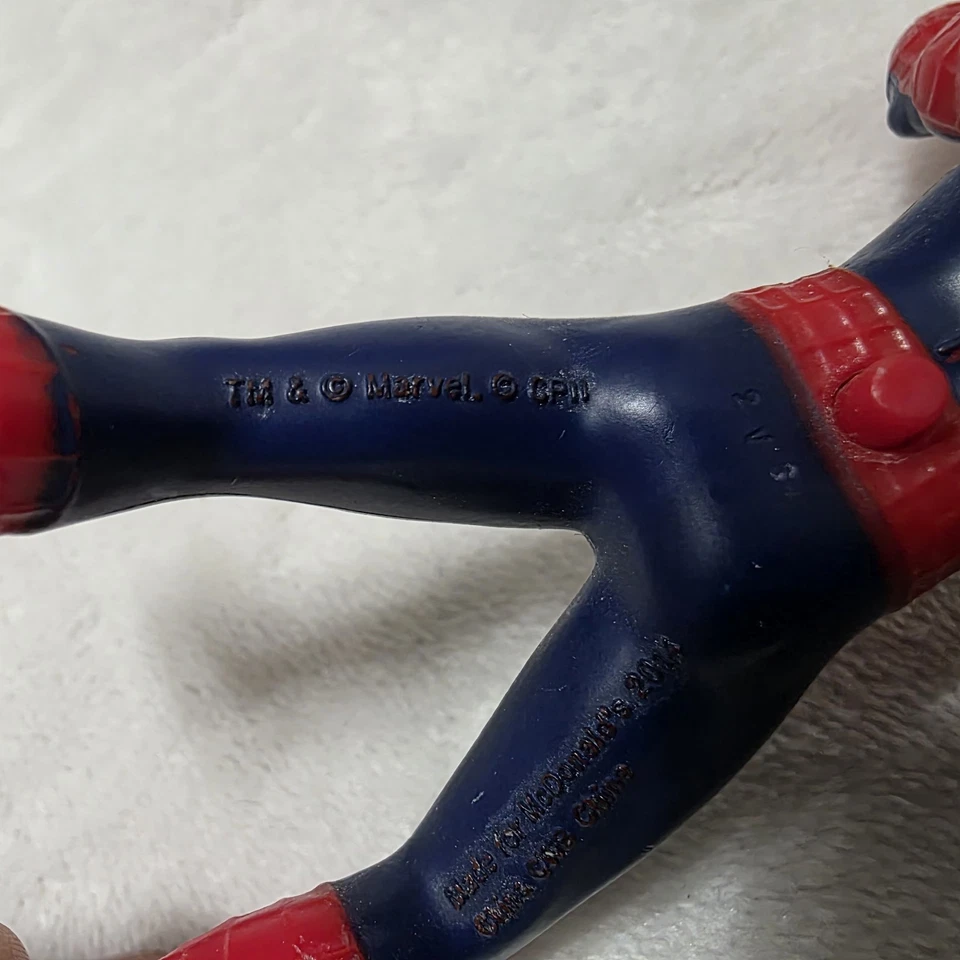 Spider Man Mcdonalds 2014 Kids Happy Meal Toy 4” - Image 4 of 4