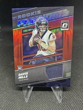 2021 Panini Donruss Optic - Rookie Phenoms Davis Mills #RP-22 Red Prizm Mem