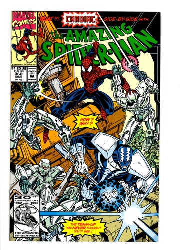 AMAZING SPIDER-MAN #360 - MARCH 1992 - NEAR MINT (NM) - CAMEO OF "CARNAGE"