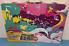 Crayola Inspiration Art Case 140 Piece Set Crayons Markers Colored Pencils NEW