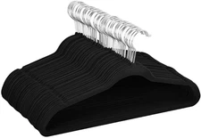 Non-Slip Velvet Hangers - Standard Hangers - Ultra Thin Space Saving Clothes Han