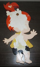 Wooden Hanna Barbera Decor Baby Nursery Wall Art The Flintstones Bam Bam Pebbles — photo 7