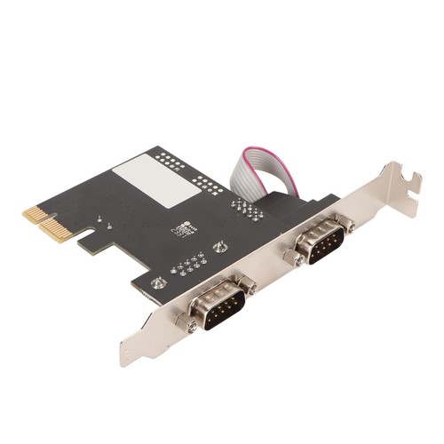 Pcie Rs232 Serial Adapter Card 250Kbps 2 Ports Pci Express X1 Plug And Pla IDM - Picture 8 of 12