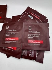 LOT OF 25 DR DENNIS GROSS ADVANCED RETINOL+FERULIC PERFECTLY DOSED RETINOL 2.2ML