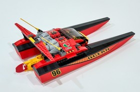 Vintage Lego City Harbor Speedboat 7244 100 % Complete Set w/Instructions