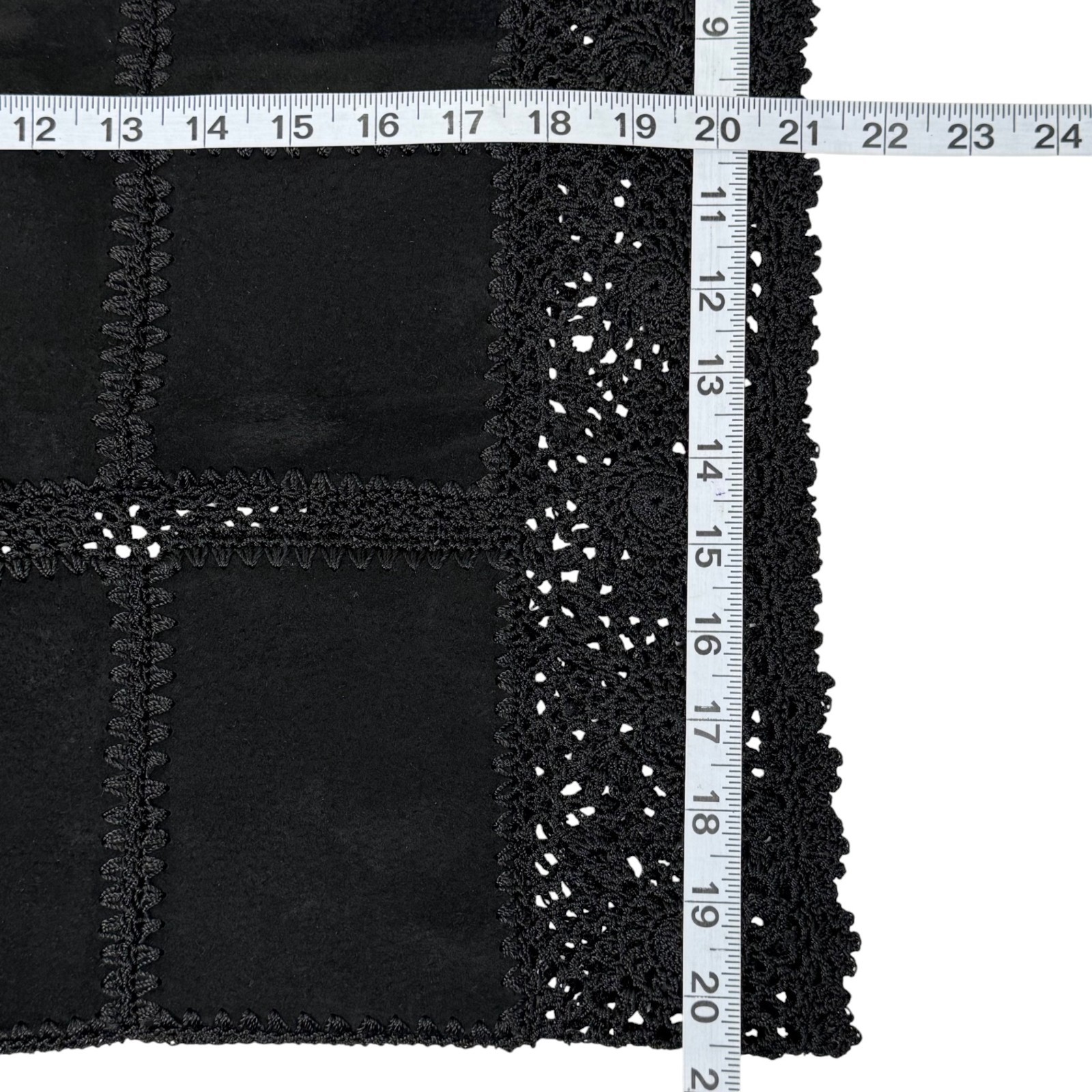 Suede Essentials Patchwork Suede Jacket | Black C… - image 10