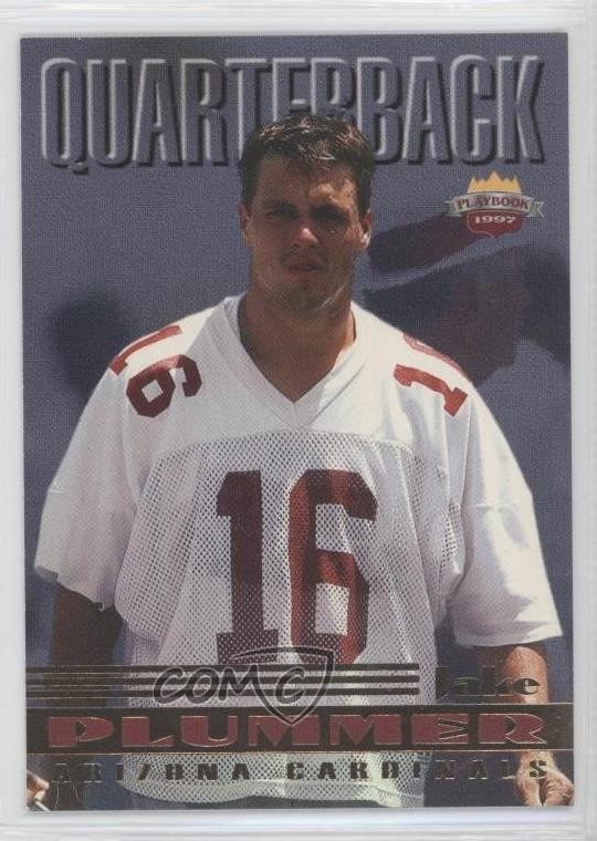 1997 Score Board Playbook Jake Plummer #16 Rookie RC 0b5