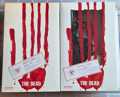 SIDESHOW THE DEAD Subject 05 Zombie Cop Figur 1/6th Boxed EX DISPLAY