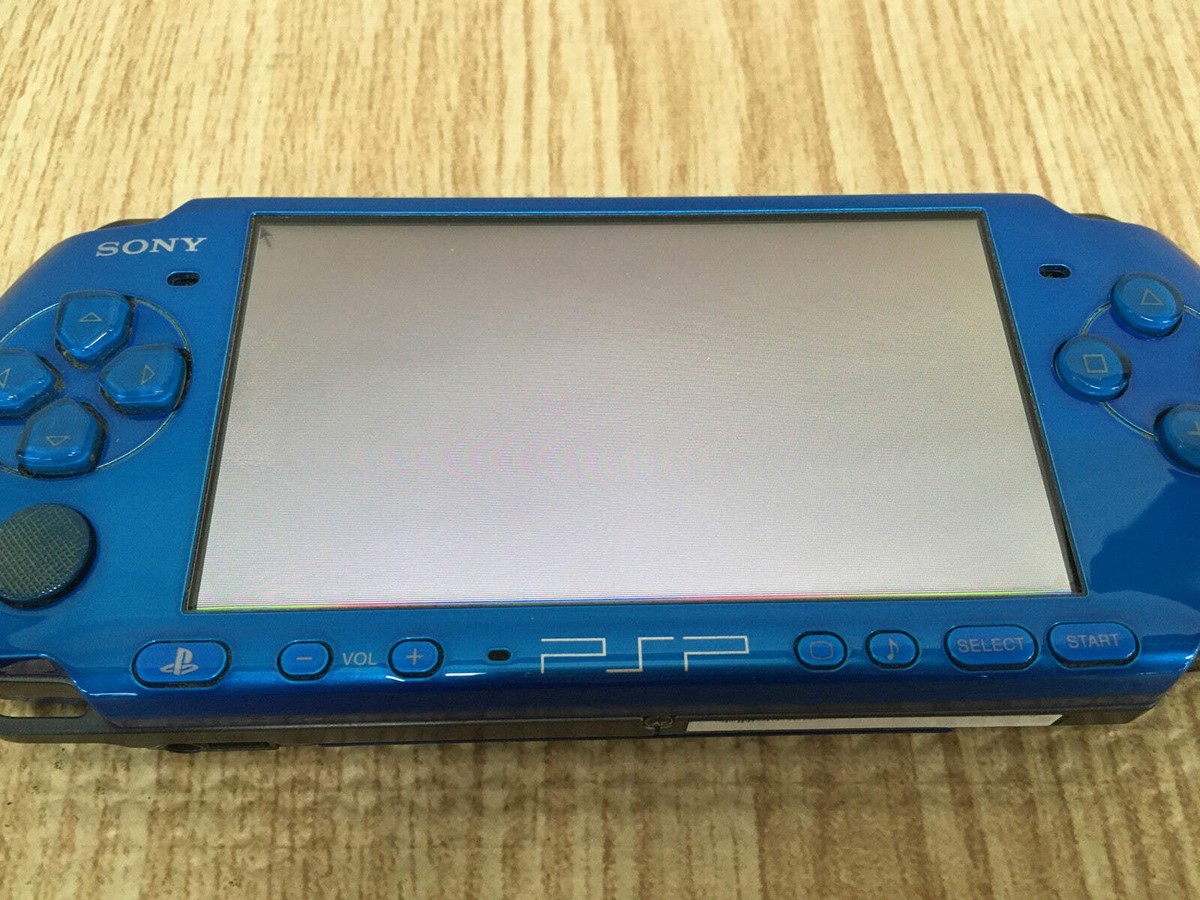 Nintendo Switch PSP3000 blue GD8216 Plz Read Item Condi PSP-3000 VIBRANT BLUE SONY PSP