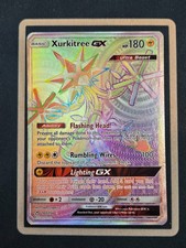 Pokemon TCG - Xurkitree GX - 160/156 Ultra Prism - Hyper Rainbow Rare - NM on eBay