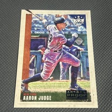 2022 PANINI DIAMOND KINGS BASEBALL AARON JUDGE ARTISTS PROOF BLUE CARD No. 115