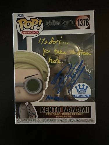 Funko Pop! Jujutsu Kaisen Kento Nanami Signed By David Vincent