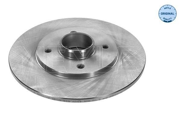 2X Bremsscheibe Hinten Meyle 16 15 523 0007 FÜR Renault Scheibenbremse-image