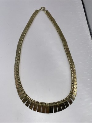 Amerikaner MP Cleopatra Collier,teilversteift, 27g,L-41.5xB-0.7/1.3cm zulaufend