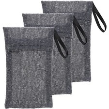Travel Soap Saver Bag 3 Pcs Soap Pocket Exfoliating Soap Saver Pouch Rough Mesh