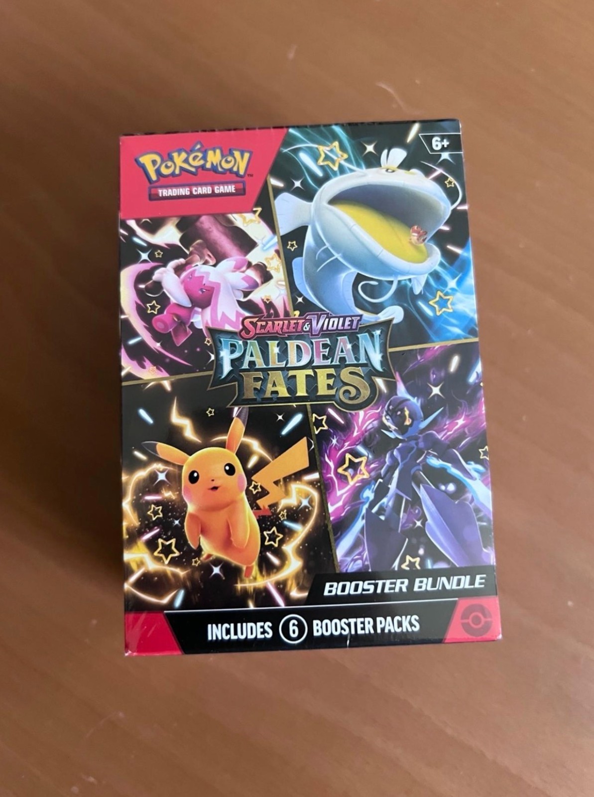 Pokemon TCG Scarlet & Violet Paldean Fates Booster Bundle 6 Packs - New - Sealed