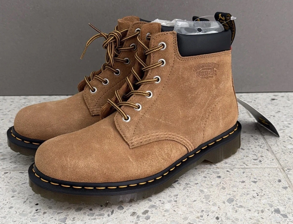 Dr. Martens Brown Suede Boots for Men for Sale | Shop New  display picture 3
