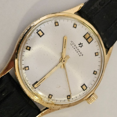 Vintage Herrenuhr ''JUNGHANS'' 17J Cal.''J620'' In House 1968 German Dress Watch