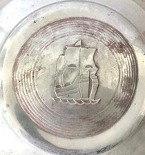Vintage 1950s Plymouth Car Wheel Cover Hub Cap Fresh Barn Find