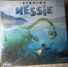 Finding Nessie Board Game – Brand New Sealed – Pressman 2–4 Players Ages 6+