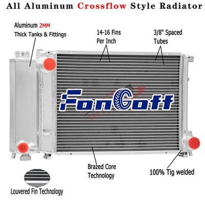 PRO 2Row Radiator Fit 87-01 BMW 3 Series E30 E36 /1989-94 5 Series E34 1.8L 2.5L